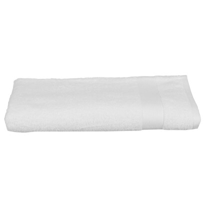 Bath towel "essentiel" white, 100x150 cm, 400 g/m&sup2;