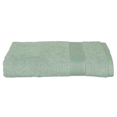 Shower towel "essential" cotton, green, 70x130 cm, 450 g/m&sup2;