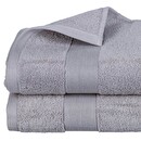 Bath Towel "Essentiel" Cotton, Taupe Gray, 100x150 cm, 400 g/m&sup2; Taupe gray