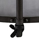 Coffee Table "Chrono" Black, D.90 cm Black