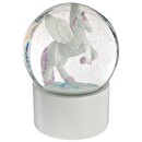 Snow Globe "Unicorn" Gray, D.10 cm Grey