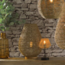 Lamp "Etel" Beige, H.55 cm Beige