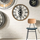 Mechanical Clock "Maelo" D.70 cm Black