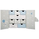 Newborn Gift Set "Kingdom of Memories" 22x22 cm Grey