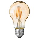 LED Bulb "Standard" Amber straight, D.6 cm, E27 Straight amber