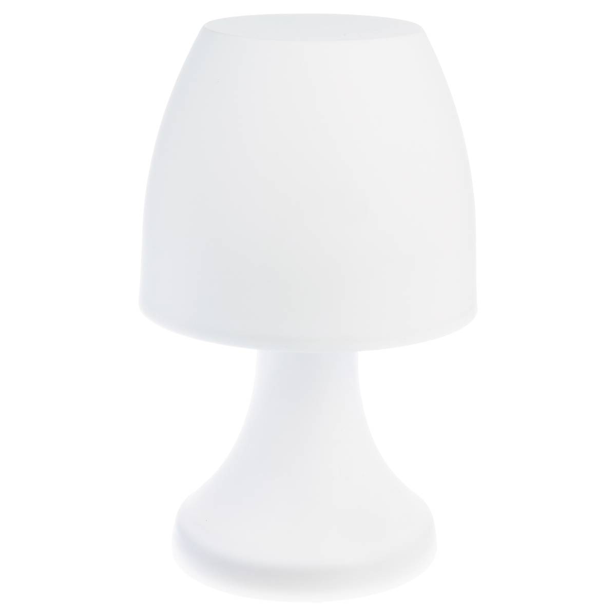 DOKK Indoor and Outdoor Battery-Powered Lamp, Multicolor Lighting H. 19 cm Multicolored