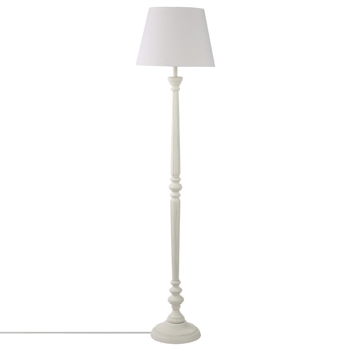 Floor Lamp "Leo" H.156 cm White