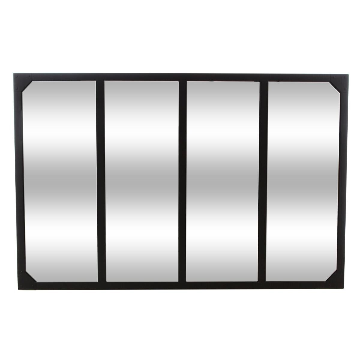 Workshop Mirror "Lola" Black, 116x76 cm Black