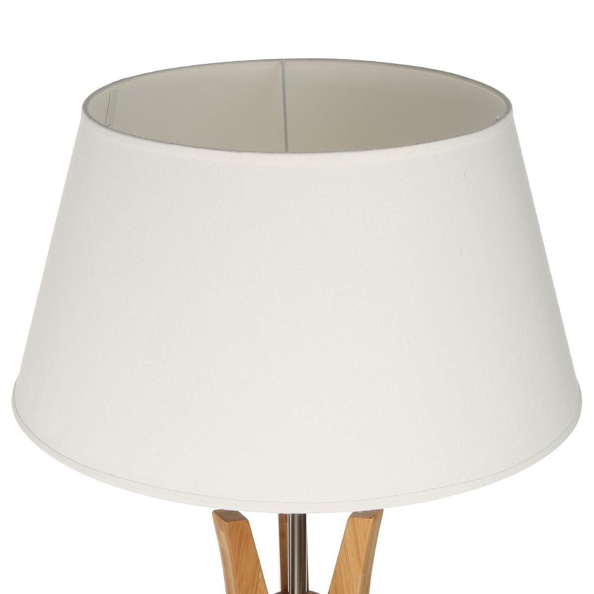 Tripod Floor Lamp 'Kalo' Bamboo, H.156 cm Natural wood