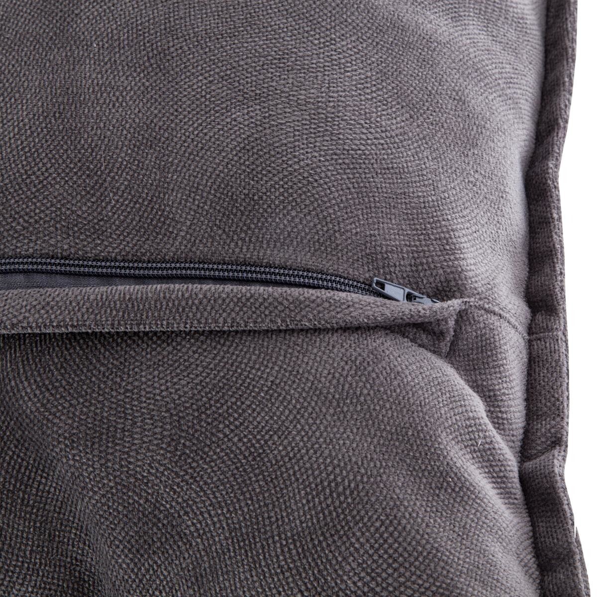 Cushion "Lilou" Slate grey, 45x45 cm Slate grey