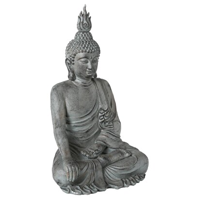 Seated 'buddha' statue h.106 cm