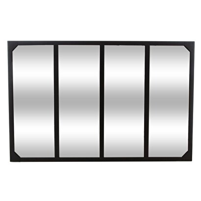 Workshop mirror "lola" black, 116x76 cm