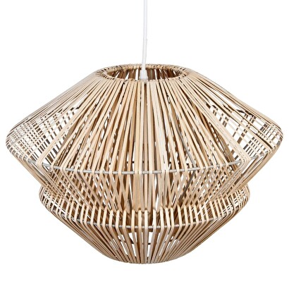 Pendant light "ludza" rattan, d.45 cm