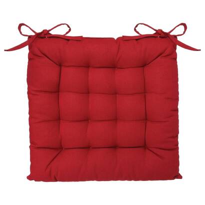 Chair cushion "anjali" red, 38x38 cm