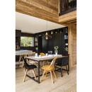 Dining Table "Edena" Acacia, L.180 cm Natural wood