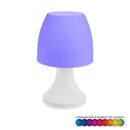 DOKK Indoor and Outdoor Battery-Powered Lamp, Multicolor Lighting H. 19 cm Multicolored