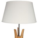Tripod Floor Lamp 'Kalo' Bamboo, H.156 cm Natural wood