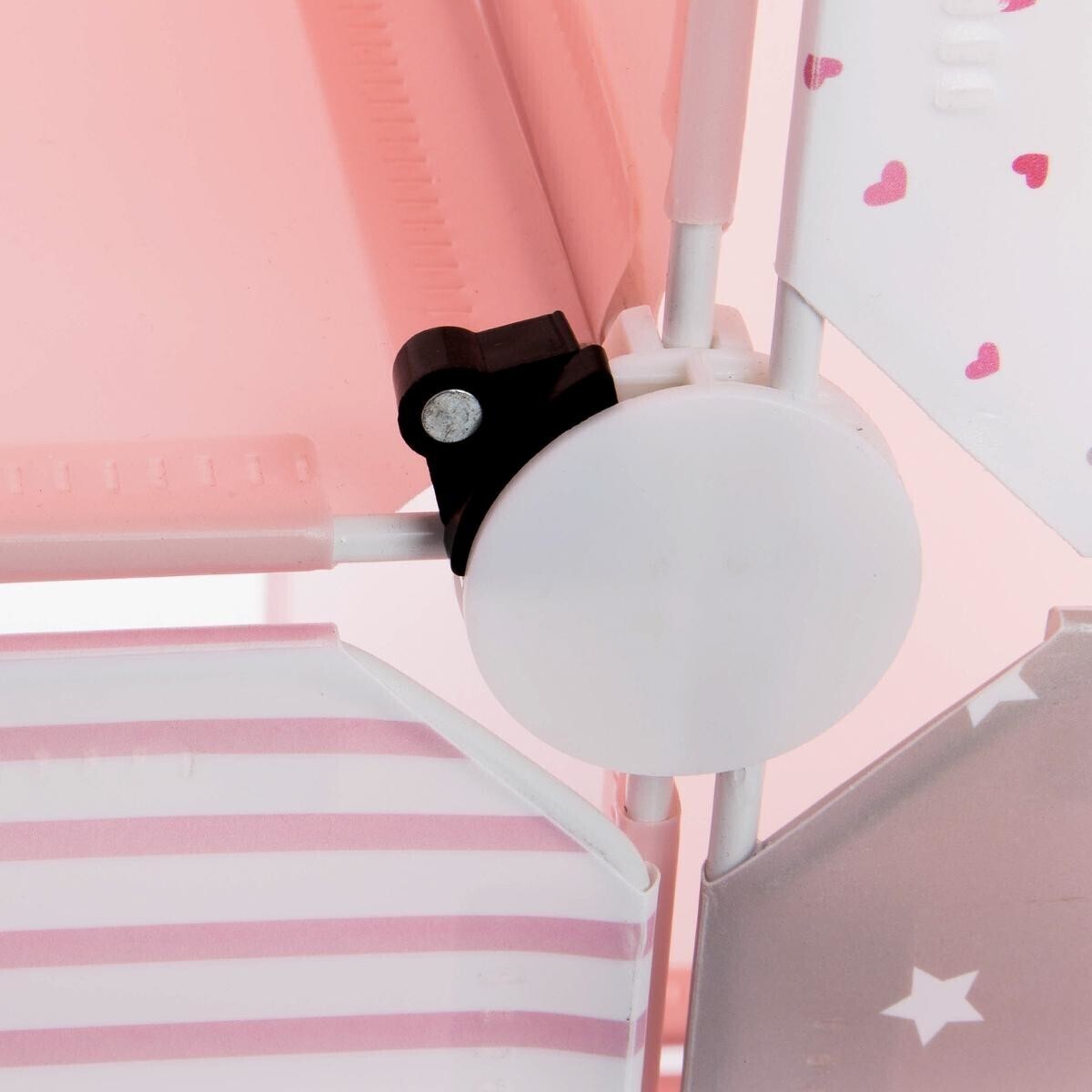 Children's Storage Lockers "Castle" Pink, 96x109 cm Pink