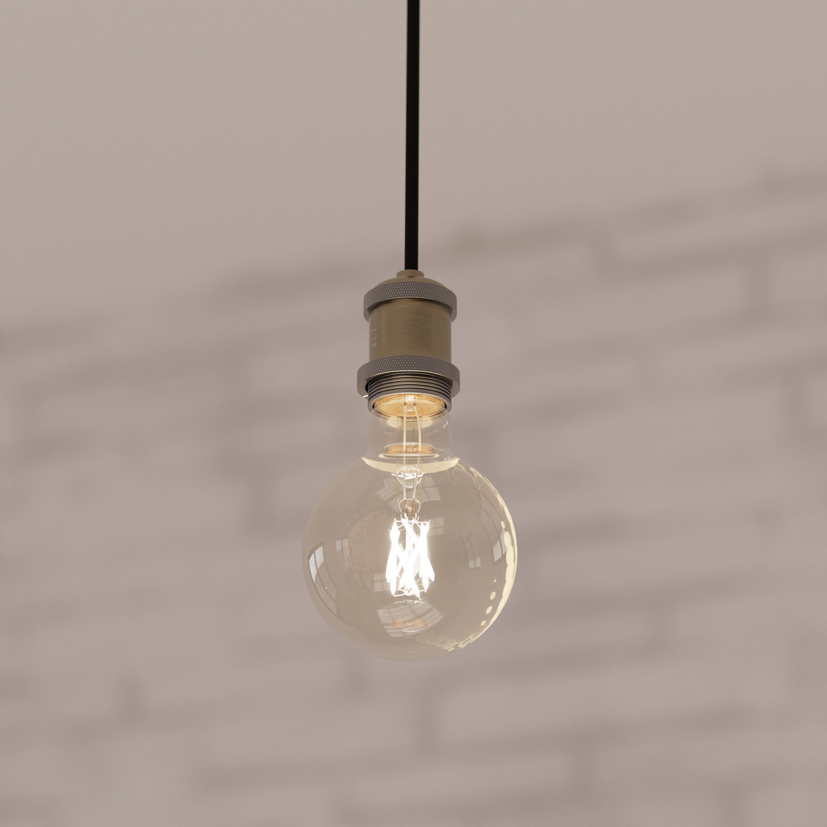 Metal suspension Gold, D.5 cm Gold