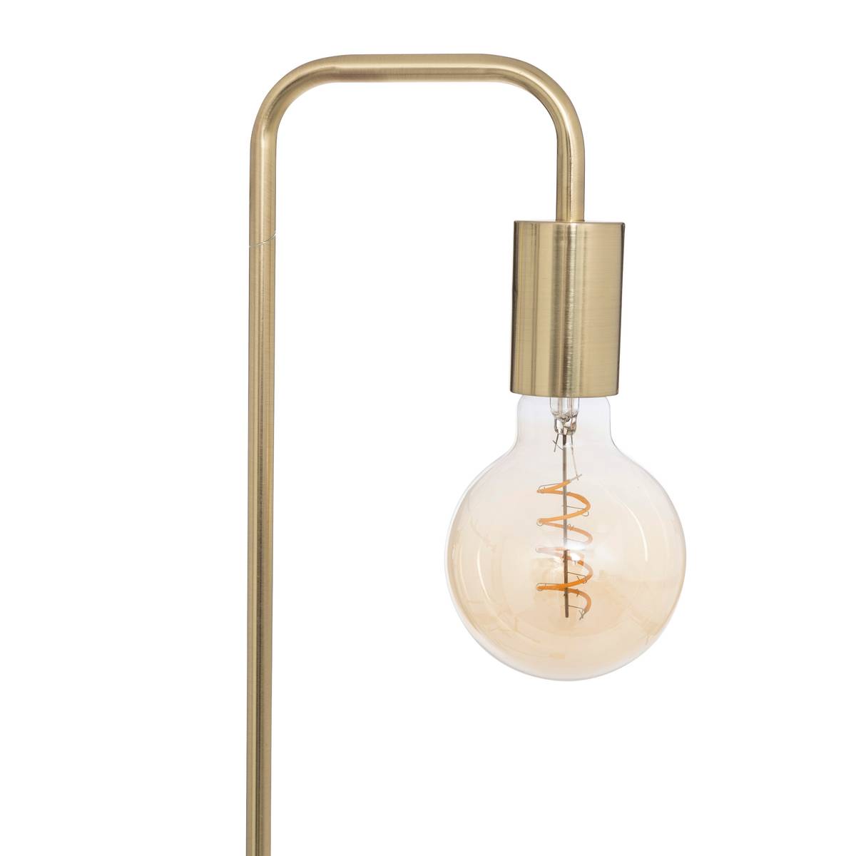 Floor Lamp "Keli", Metal Gold, H.150 cm Gold