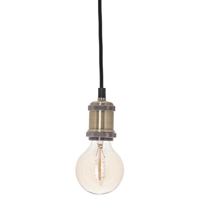Metal suspension gold, d.5 cm