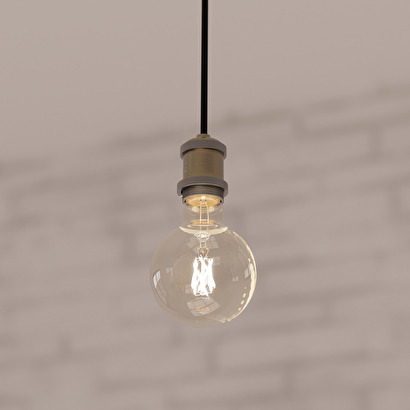 Metal suspension gold, d.5 cm