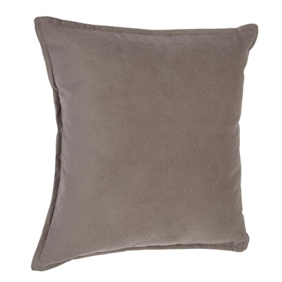 Cushion "lilou" taupe grey, 45x45 cm