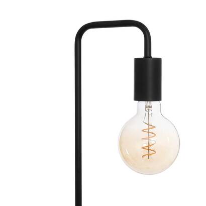 Floor lamp "keli", metal black, h.150 cm