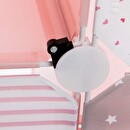 Children's Storage Lockers "Castle" Pink, 96x109 cm Pink