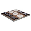 Wooden Tic-Tac-Toe Game 35x35 cm Multicolored