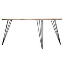 Side Table "Neile" 96x65 cm Natural wood