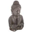 "Buddha" Bust Statue H.48 cm Slate grey