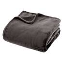 Flannel throw Slate grey, 180x230 cm Slate grey