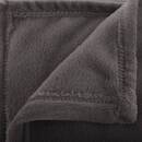 Flannel throw Slate grey, 180x230 cm Slate grey