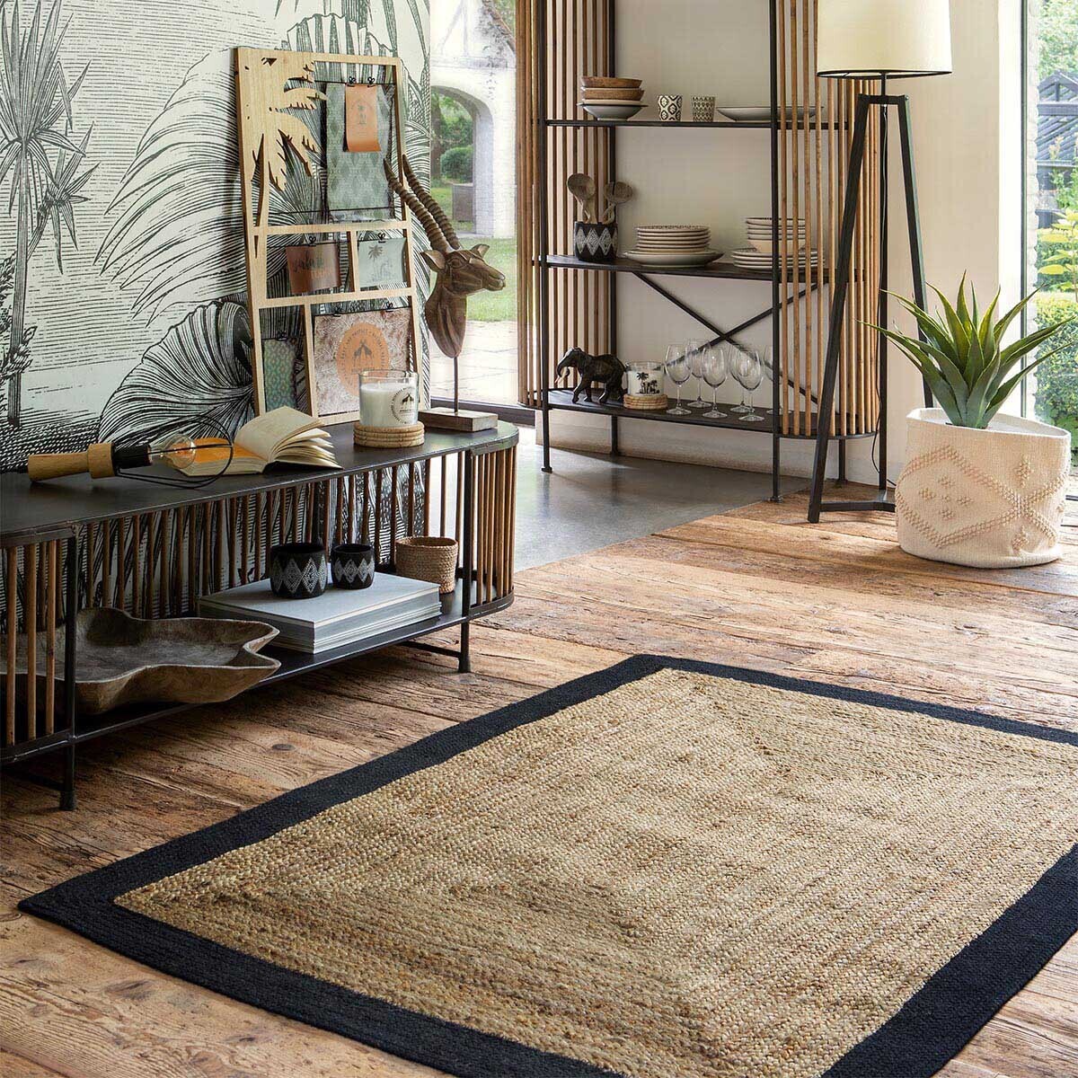 Jute rug