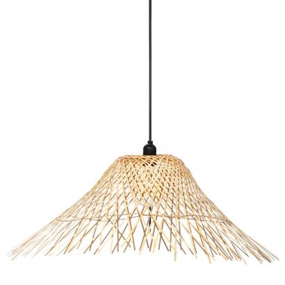 Pendant light "moxa" bamboo, d.76 cm
