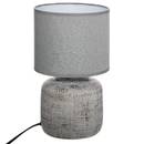 Lamp "Salta", ceramic Gray, 26.5 cm Grey