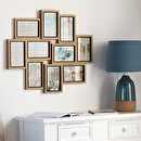 Collage Frame "Kyle" Beige, 10 photos Beige