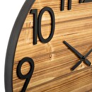 Clock "Abby" D.70 cm Brown