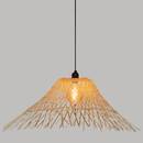 Pendant Light "Moxa" Bamboo, D.76 cm Natural wood