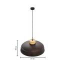 Pendant Light "Prao" Gray, D.57 cm Grey