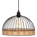 Wire Suspension 'Suwa' Black metal, D.35 cm Black