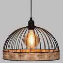 Wire Suspension 'Suwa' Black metal, D.35 cm Black