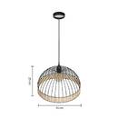 Wire Suspension 'Suwa' Black metal, D.35 cm Black
