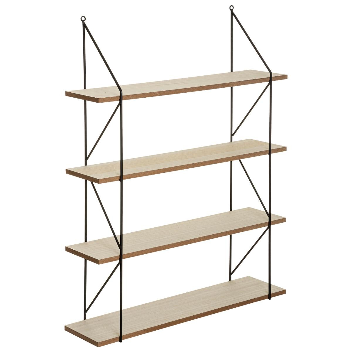 Wall Shelf "Iris" 60x80 cm Beige