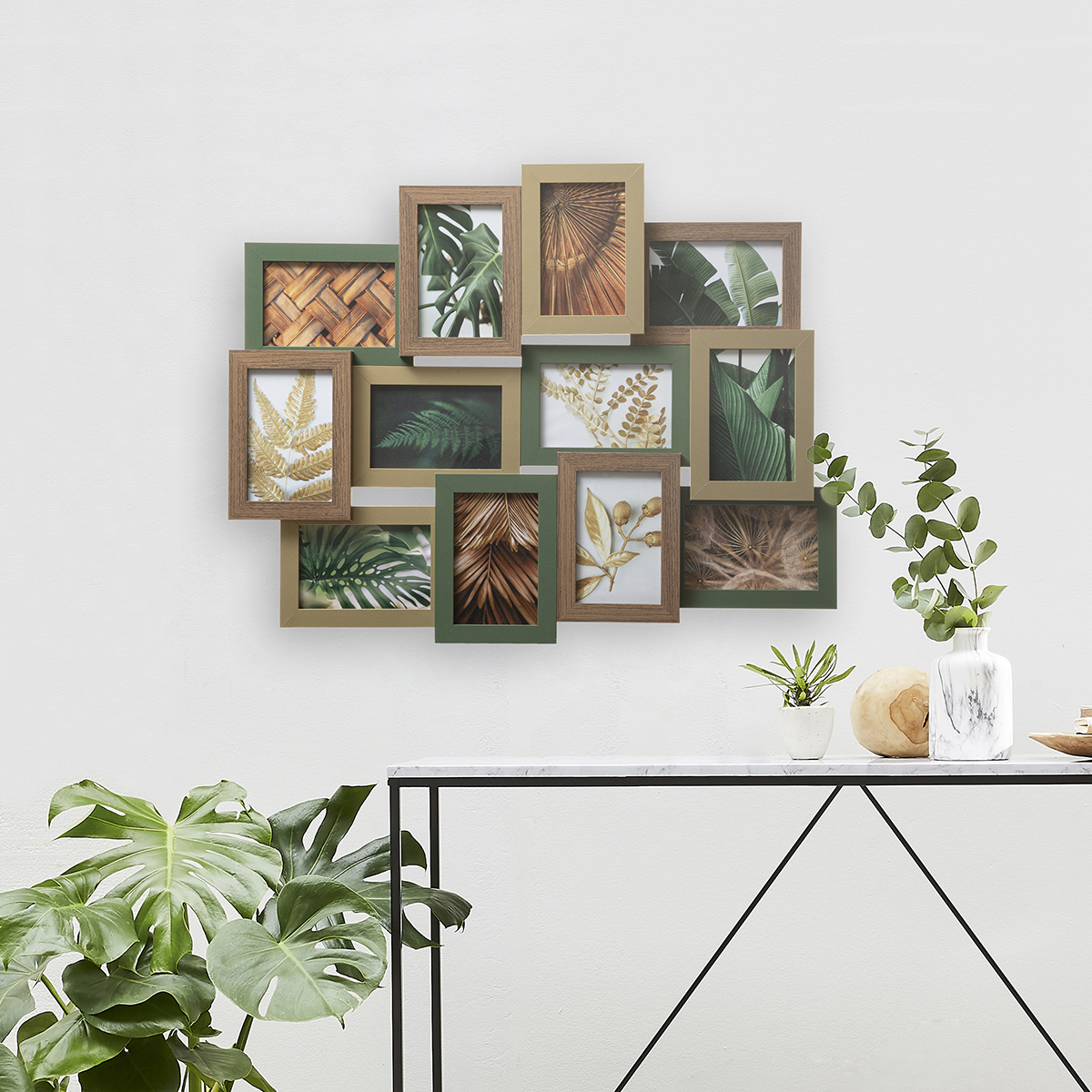 Collage Frame "Julia" 12 photos Multicolored
