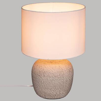 Lamp "davia", ceramic white, h.40 cm