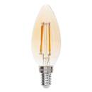 LED Bulb "Flame" Amber, D.3.5 cm, E14 Amber