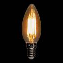LED Bulb "Flame" Amber, D.3.5 cm, E14 Amber