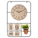 Clock "Camille" H.52 cm Black